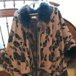 Neiman Marcus wrap cape